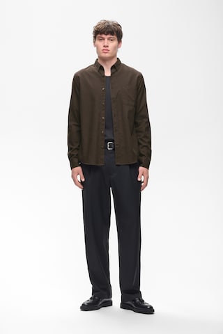 Coupe slim Chemise 'Trostol' Matinique en marron