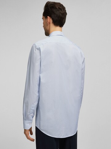 Coupe regular Chemise HECHTER PARIS en bleu