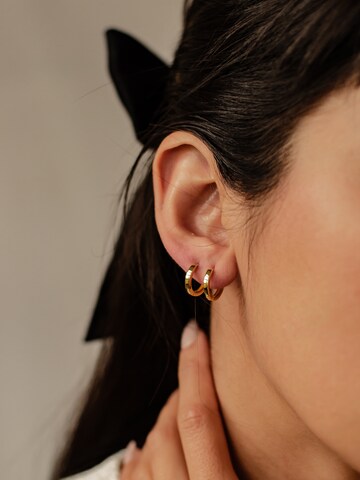 Hey Happiness Ohrringe 'Mini Band' in Gold