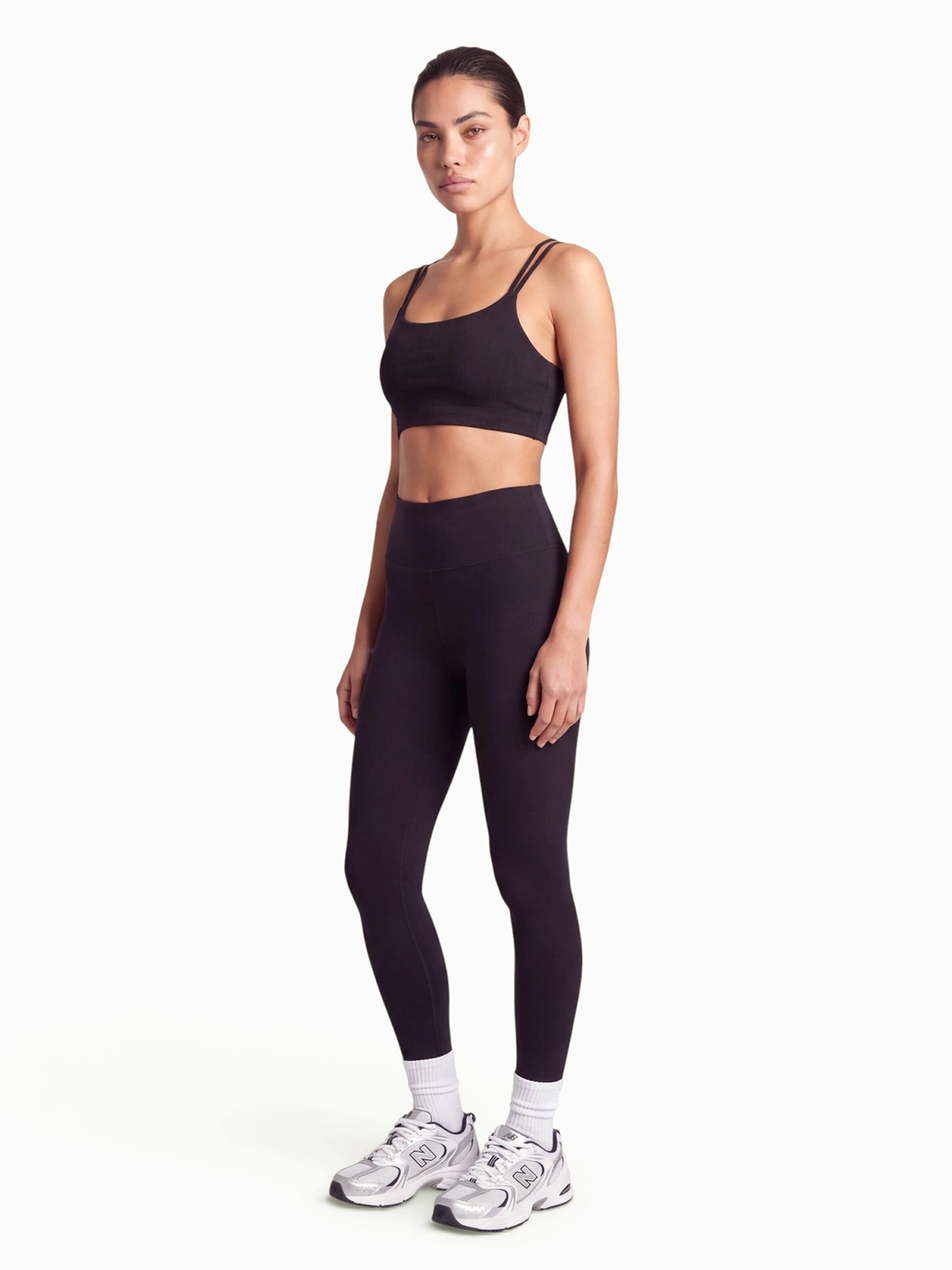 V!BE STUD!OS Skinny Leggingsit värissä musta