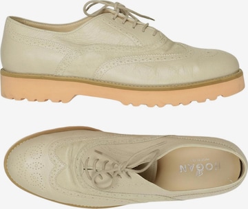 HOGAN Halbschuh 41 in Beige: Vorderseite