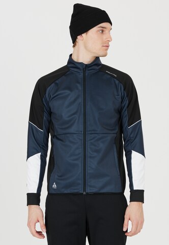 ENDURANCE Athletic Jacket 'Ludvigo' in Blue: front