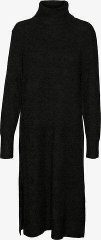 VERO MODA Knit dress 'New Wind' in Black: front