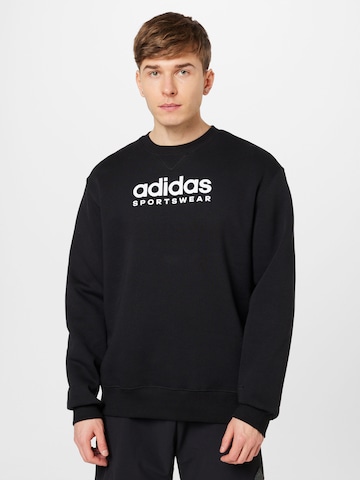 ADIDAS SPORTSWEAR Sport sweatshirt 'All Szn' i svart: framsida