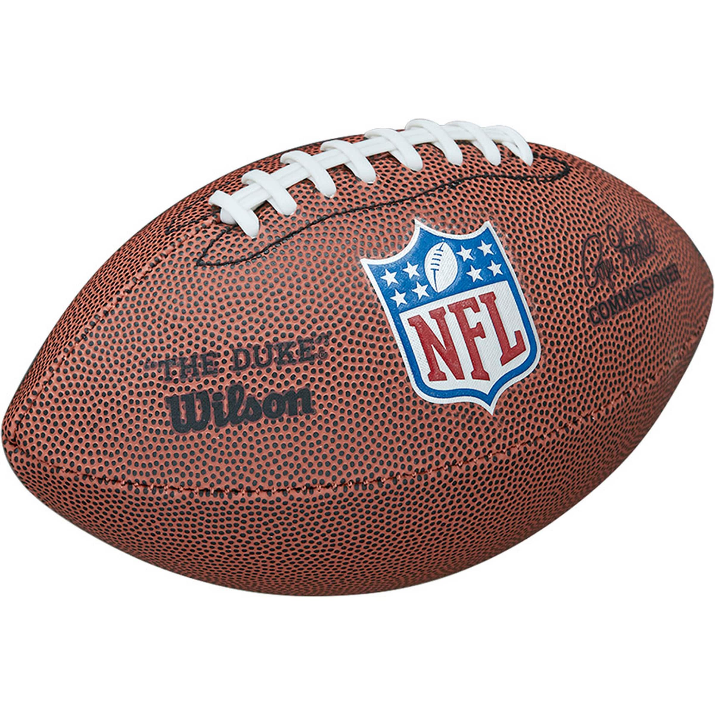 WILSON Ball 'NFL' in Braun: Vorderseite