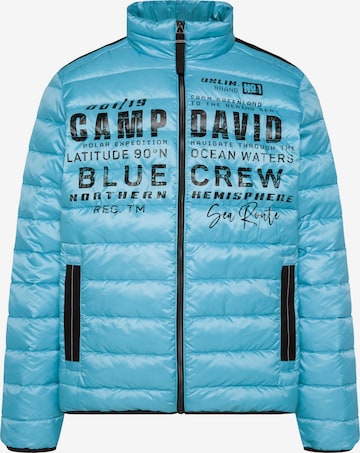 CAMP DAVID Talvitakki värissä sininen: etupuoli