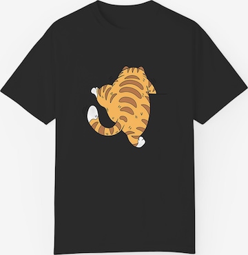 T-shirt oversize GORHEY en noir : devant