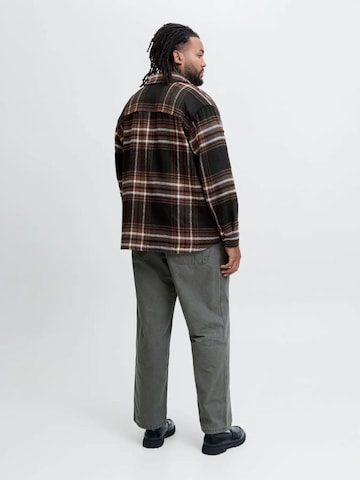 Coupe regular Chemise Jacks & Jones en marron