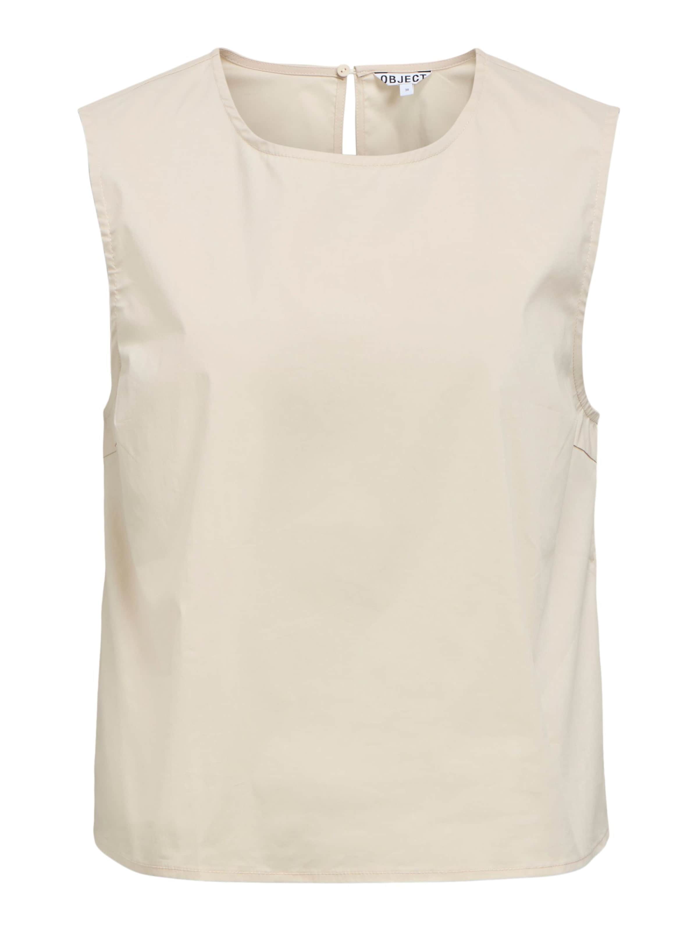 OBJECT Top 'OBJPaige' in Beige: Vorderseite
