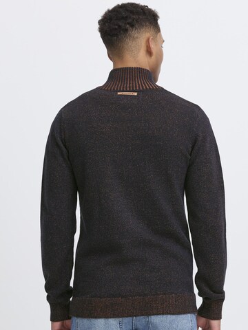 INDICODE JEANS Gebreid vest 'Andy' in Blauw