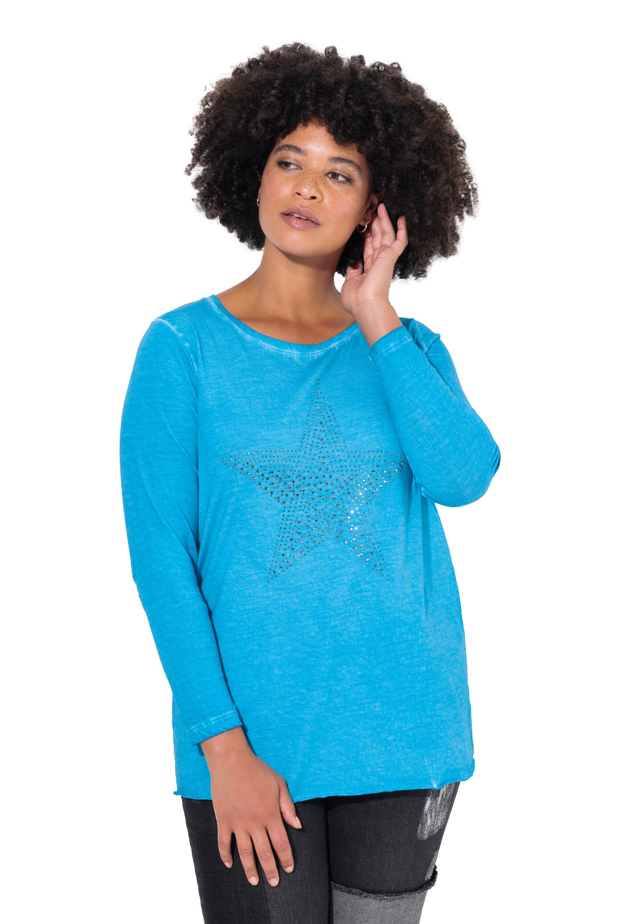 Angel of Style Shirt in Blue: front