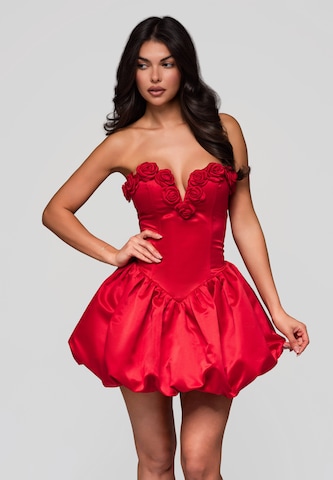 Ombre Avondjurk in Rood