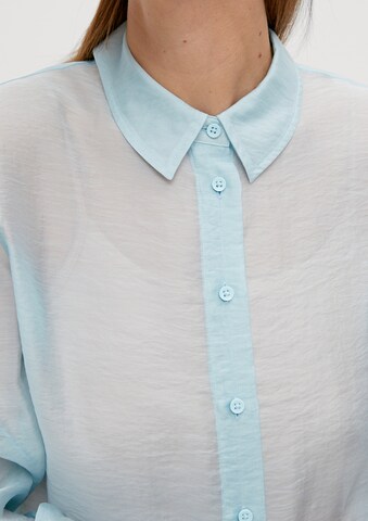 COMMA Blouse in Blauw