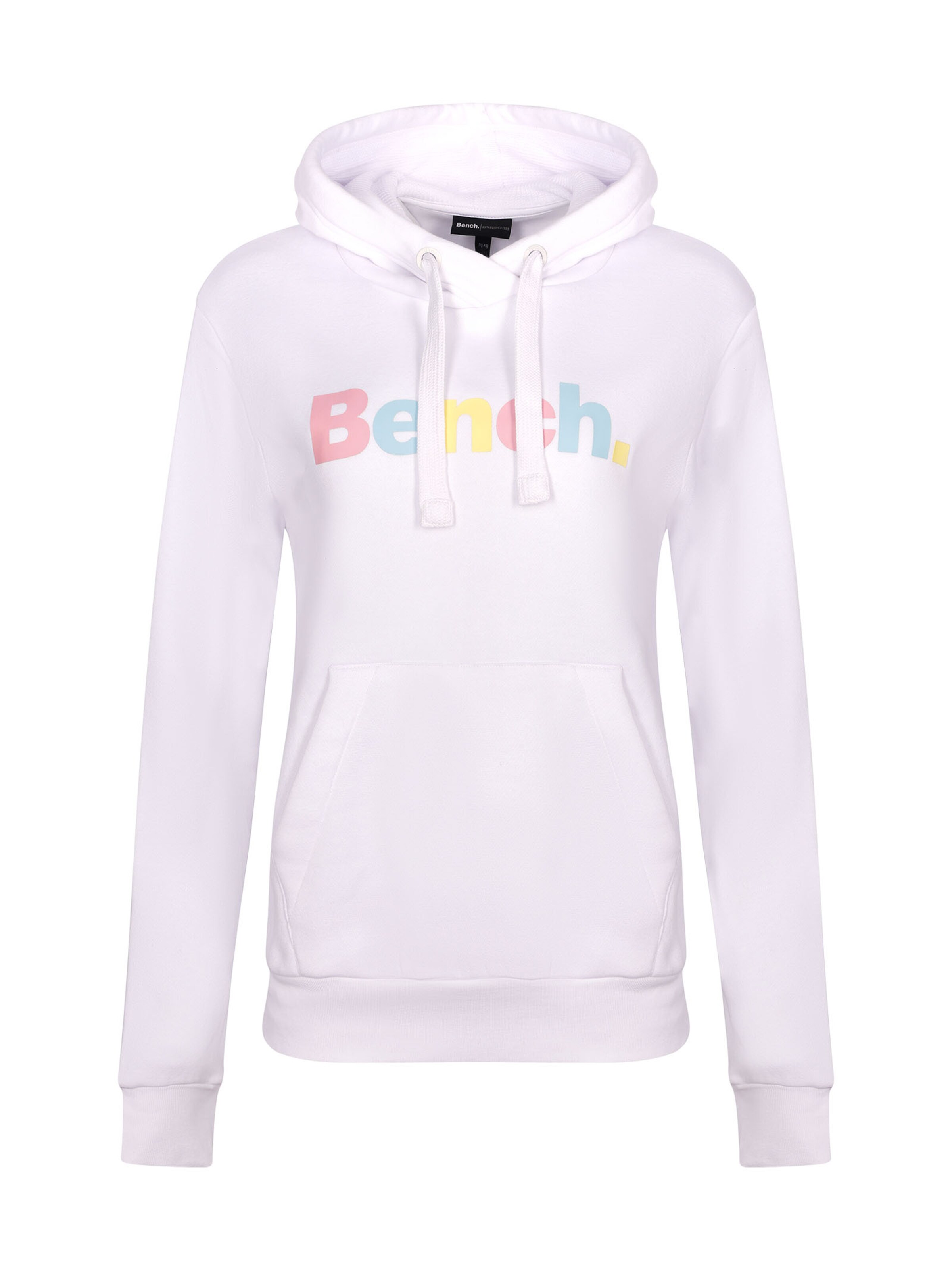 BENCH Sweatshirt in White: front
