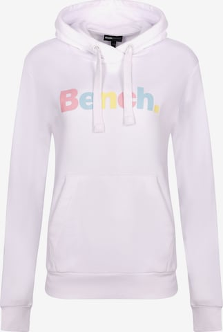 BENCH Sweatshirt in White: front