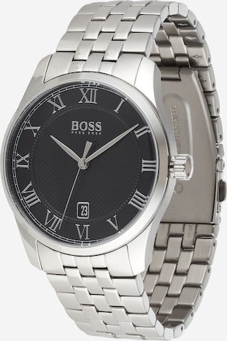 Montre à affichage analogique 'MASTER' BOSS Black en argent : devant