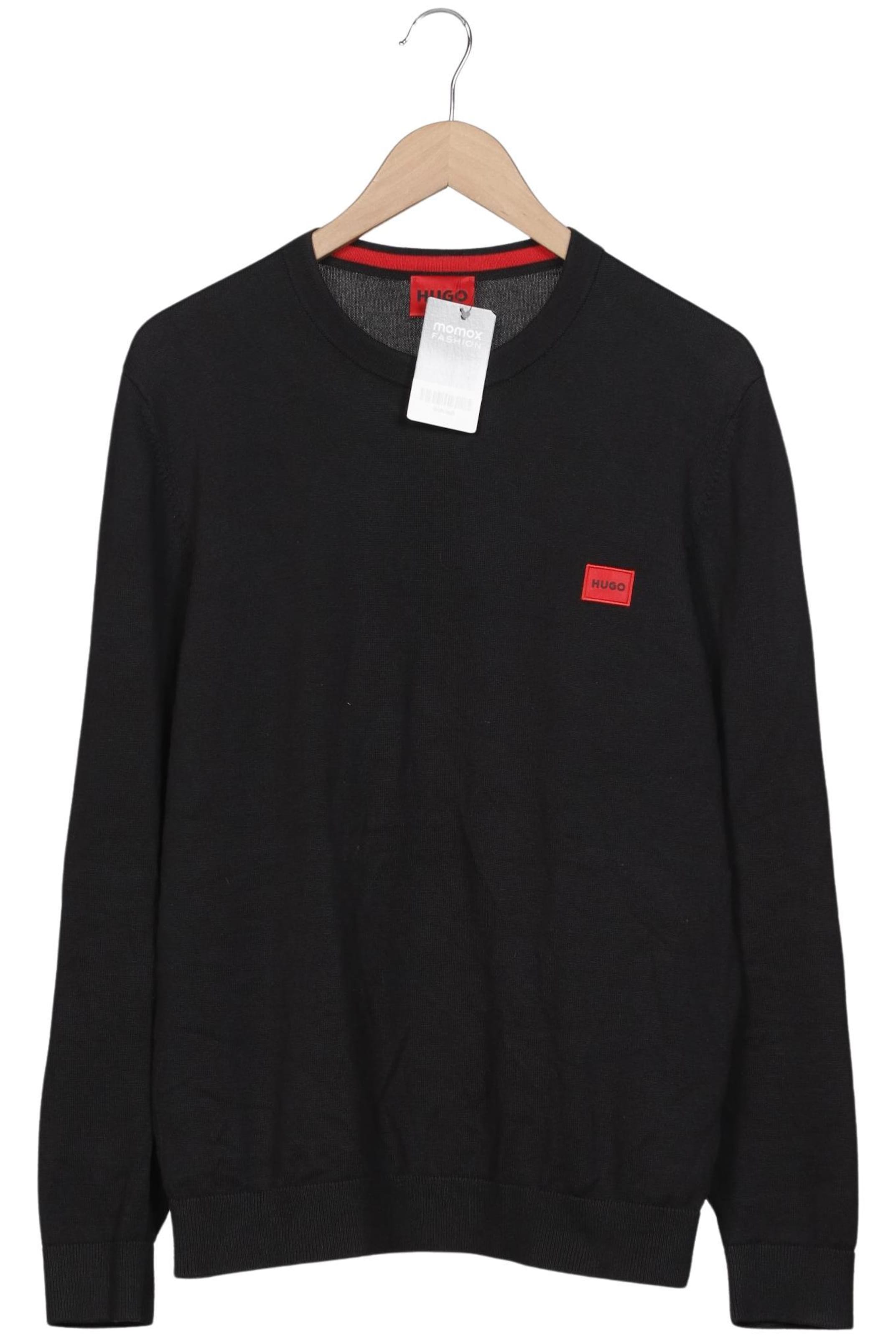 HUGO Sweater & Cardigan in L in Black: front