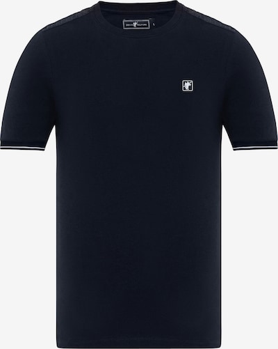 DENIM CULTURE T-Krekls 'Ryan', krāsa - tumši zils / gandrīz balts, Preces skats