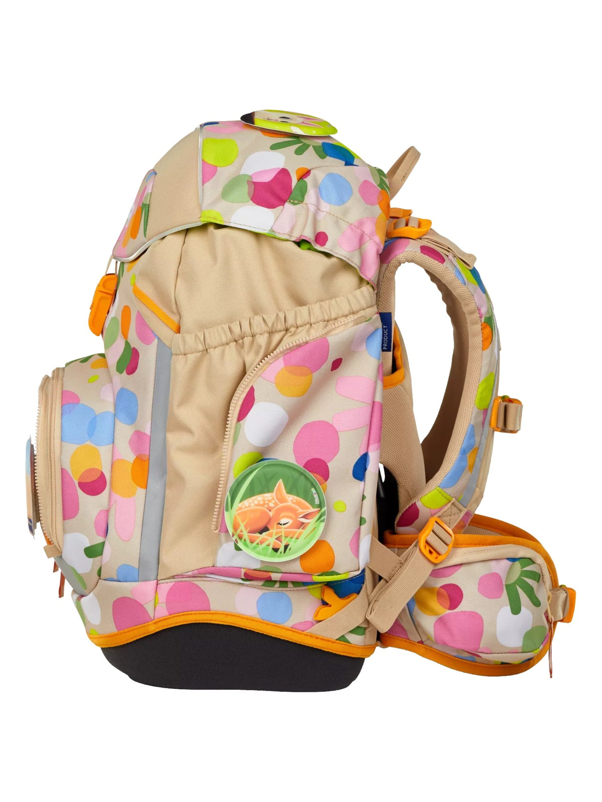 ergobag Backpack 'Schulranzen-Set pack Set' in Beige