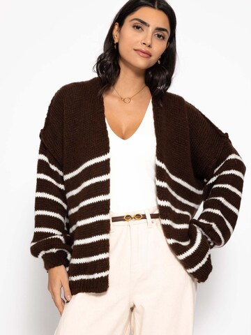 SASSYCLASSY Oversized Cardigan in Brown