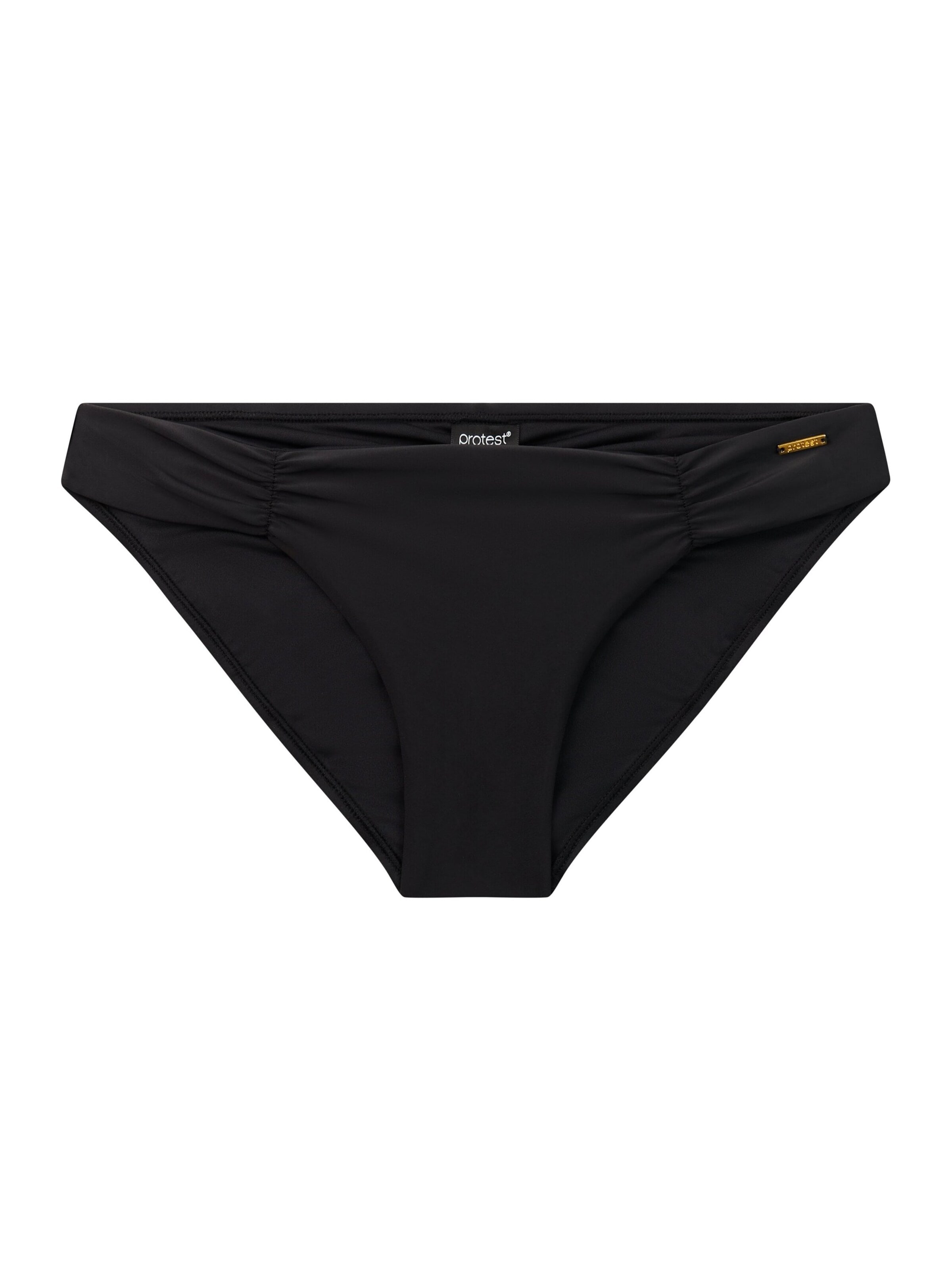 PROTEST Bikinihose 'MIXKristal'‌‌‌‌‌‌ in Schwarz: Vorderseite