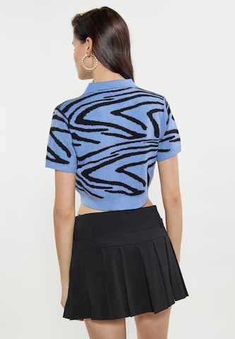 myMo ROCKS Gebreide top in Blauw