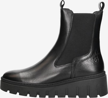 Boots 'Enkellaarsjes Plat' Tamaris en noir : devant
