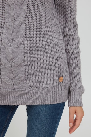 Oxmo Pullover 'Natasja' in Grau