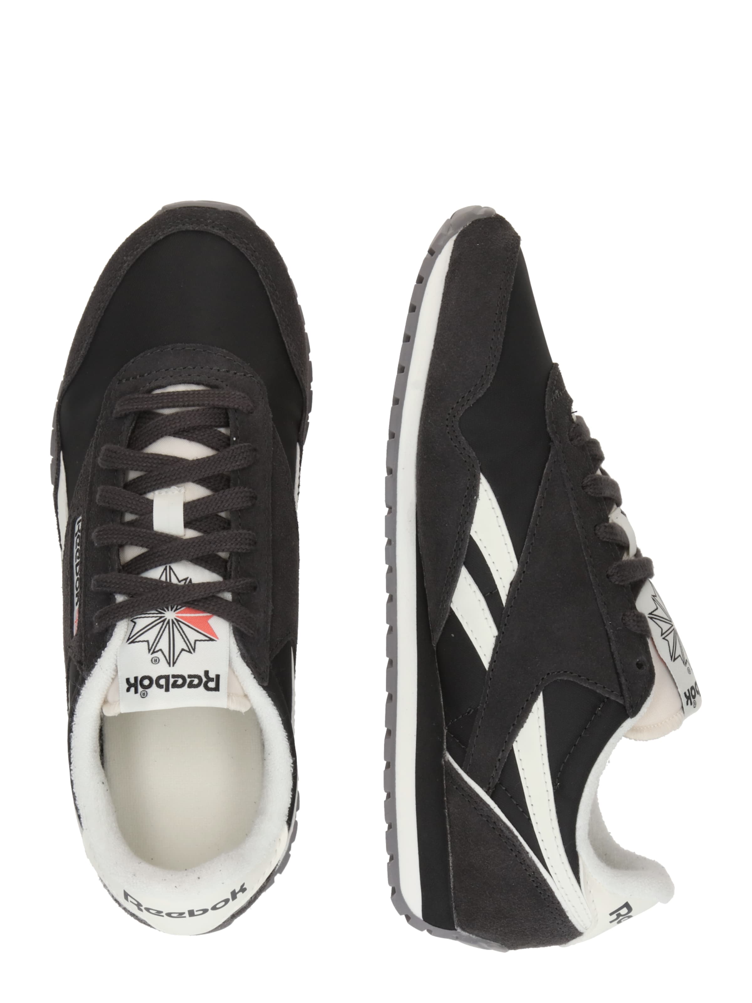 Sneaker bassa 'Classic' di Reebok in nero