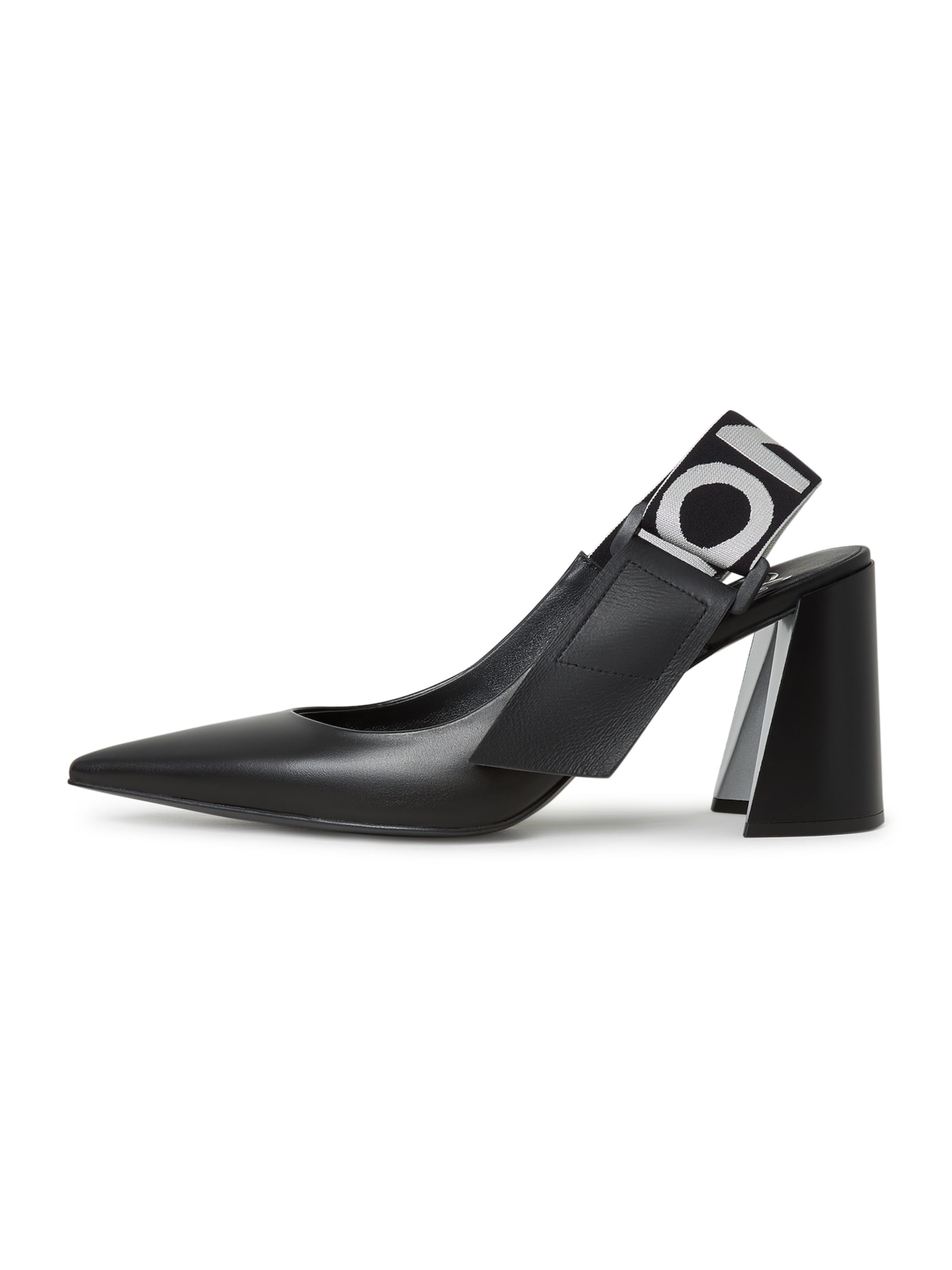 CESARE GASPARI Pumps in Schwarz: Vorderseite