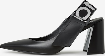 CESARE GASPARI Pumps in Schwarz: Vorderseite
