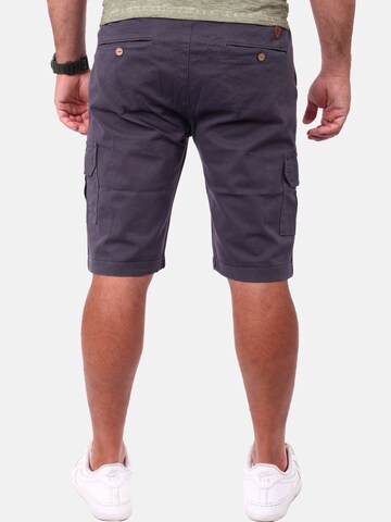 Reslad Regular Cargo Pants 'kurze Cargo-Shorts' in Grey