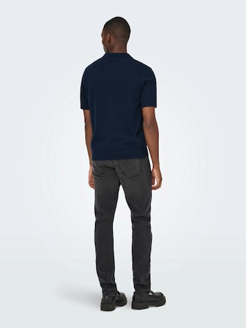 Only & Sons Pullover 'ONSTHY' in Blau