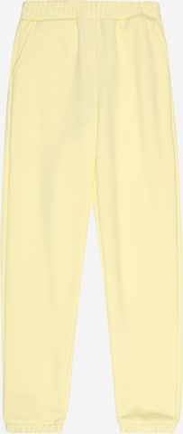 GRUNT - Tapered Pantalón 'Lilian' en amarillo: frente