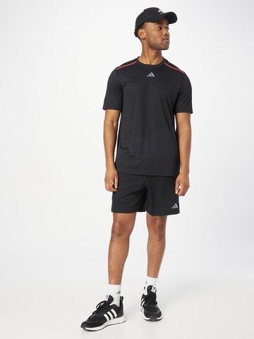 Regular Pantaloni sport 'Workout Base' de la ADIDAS PERFORMANCE pe negru