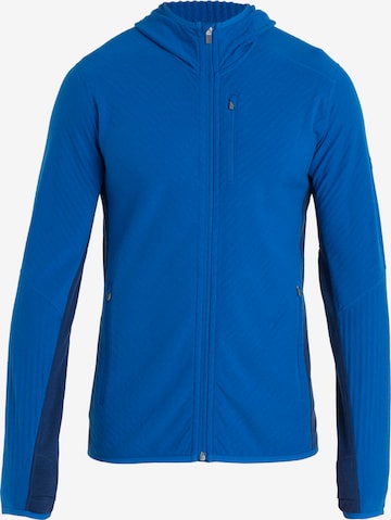 ICEBREAKER Sweatshirt 'Descender' in Blau: predná strana