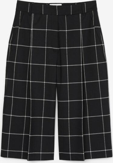Marc O'Polo Pure Pantalon ' mit Jacquard-Karomuster ' en noir, Vue avec produit