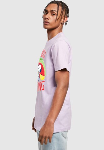 T-Shirt 'Peanuts - Sweet Thing' Merchcode en violet