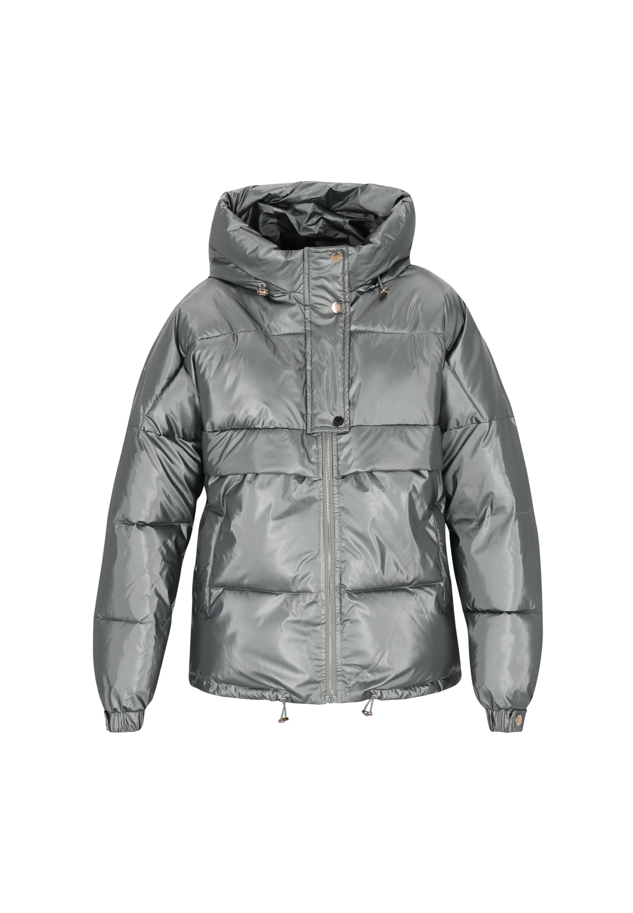 faina Winterjacke in grau, Produktansicht