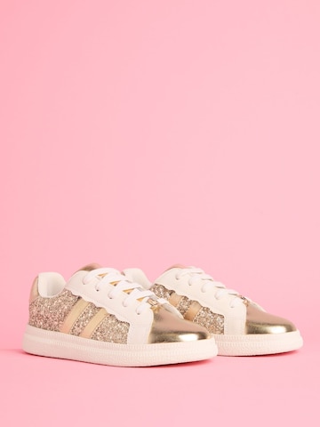 Lipsy Trainers in Gold