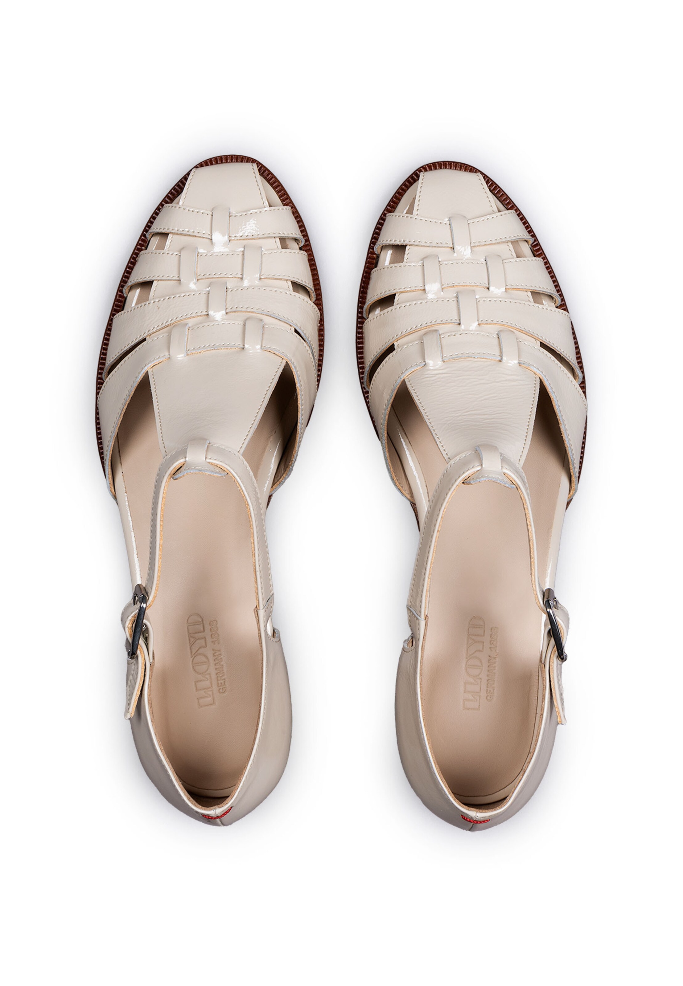 LLOYD Strap sandal in Beige