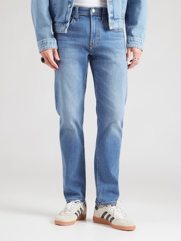 s.Oliver - Slimfit Calças de ganga 'Nelio' em azul: frente