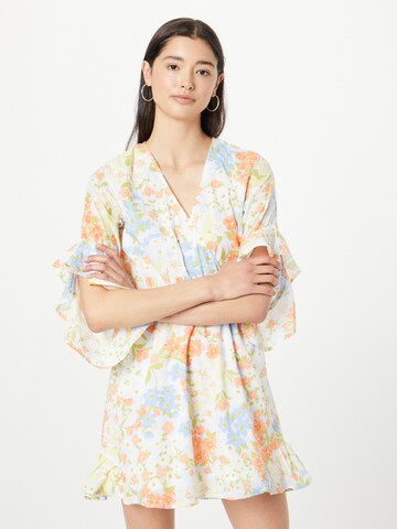 Rochie 'Love Light' de la BILLABONG pe alb: față