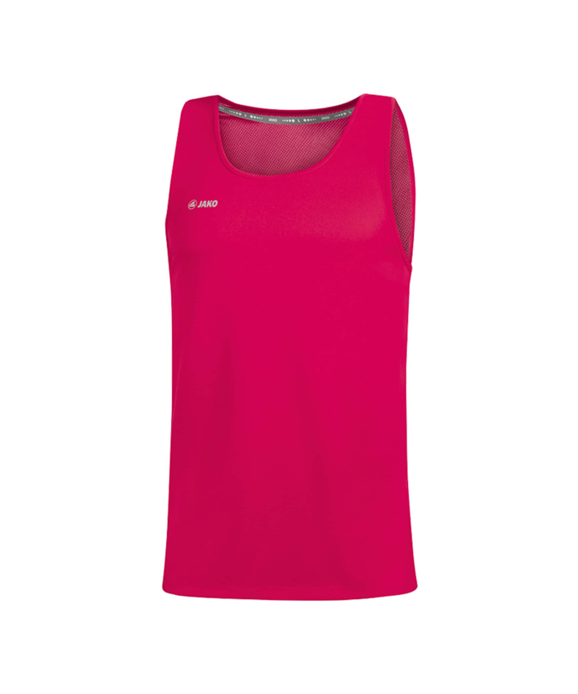 JAKO Performance Shirt 'Run 2.0' in Pink: front