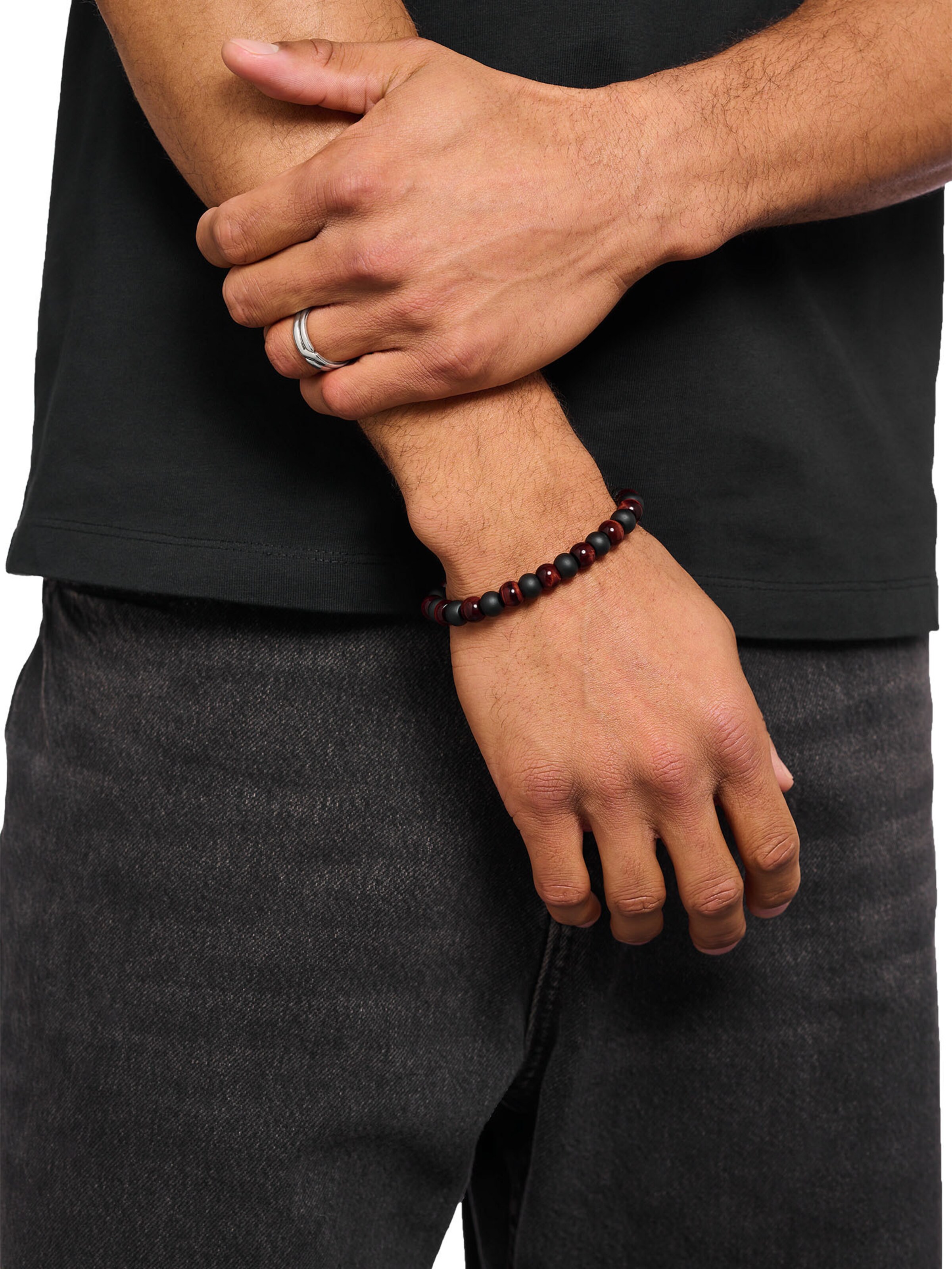 Thomas Sabo Bracelet in Black: front