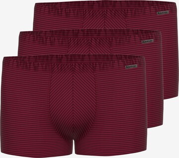 Ammann Boxer shorts 'Cotton & More' in Red: front