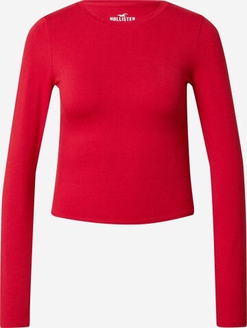 HOLLISTER Shirt in Rood: voorkant