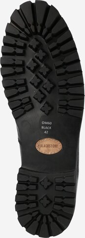 BLACKSTONE Šněrovací boty – černá