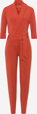 Les Lunes Jumpsuit 'Paul' in Orange: front