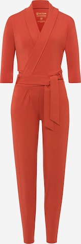 Les Lunes Jumpsuit 'Paul' in Orange: front